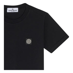 Stone Island - Logo Tişört | Siyah