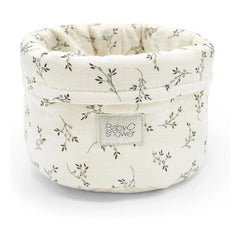 Babyshower - Oliver Bloom saklama sepeti | Ecru