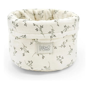 Babyshower - Oliver Bloom saklama sepeti | Ecru