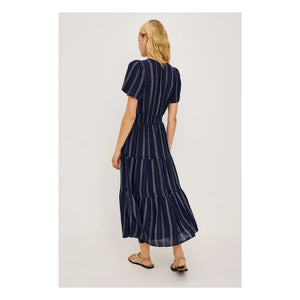 Rails - Cannes Gestreiftes Kleid | Marineblau