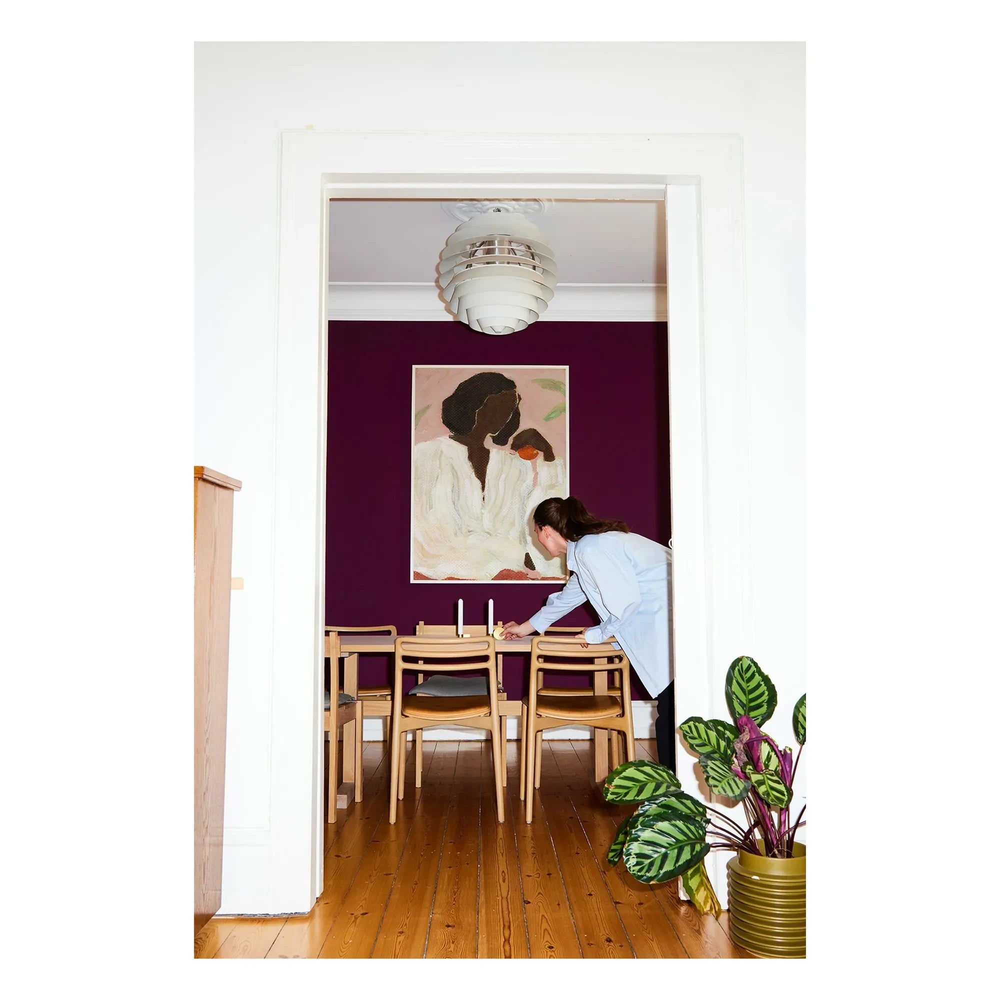 Paper Collective - Sacrée Frangine imzalı Pink Garden poster