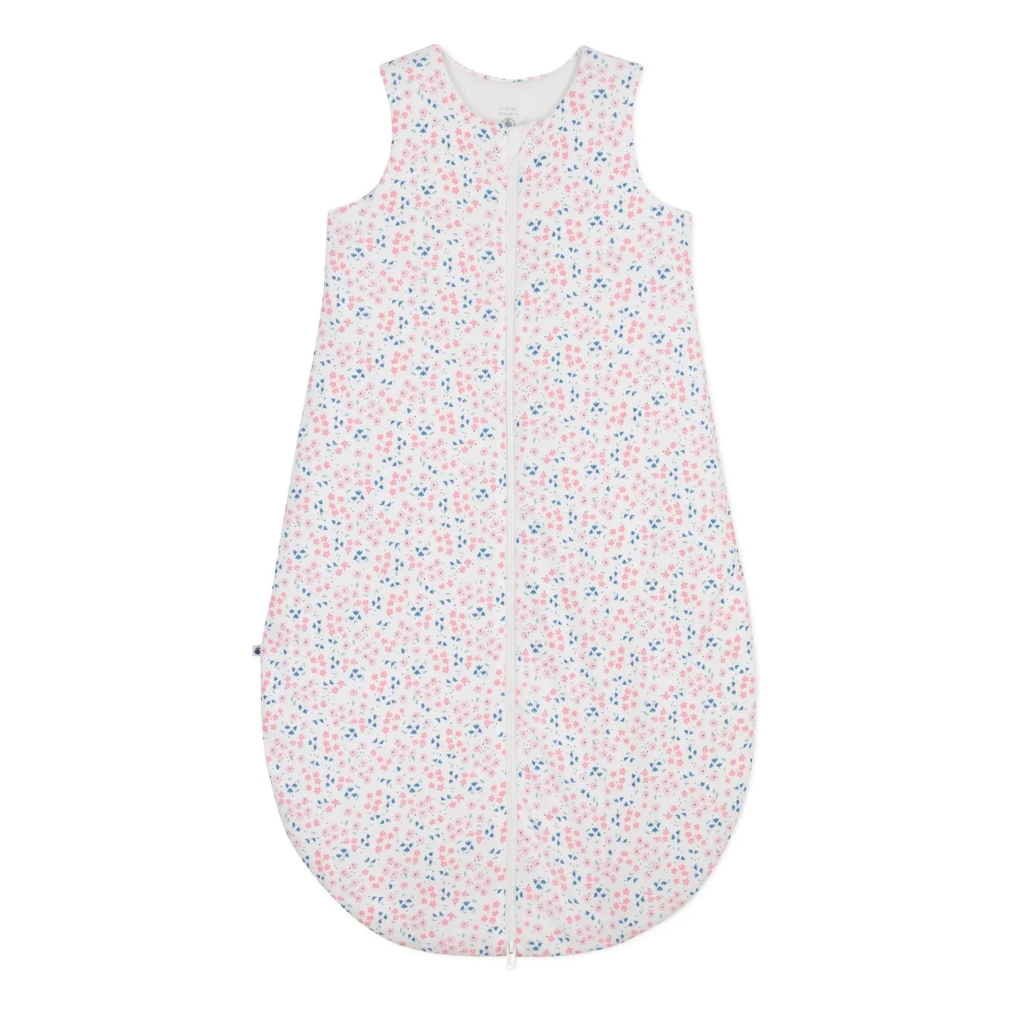 petit bateau schlafsack Petit Bateau - Geblümter Schlafsack aus Bio-Baumwolle