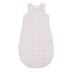 Petit Bateau - Geblümter Schlafsack aus Bio-Baumwolle | Weiß