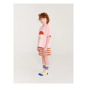 Bobo Choses - Marmelade 26 Bio-Baumwoll-T-Shirt und Shorts-Set | Rosa