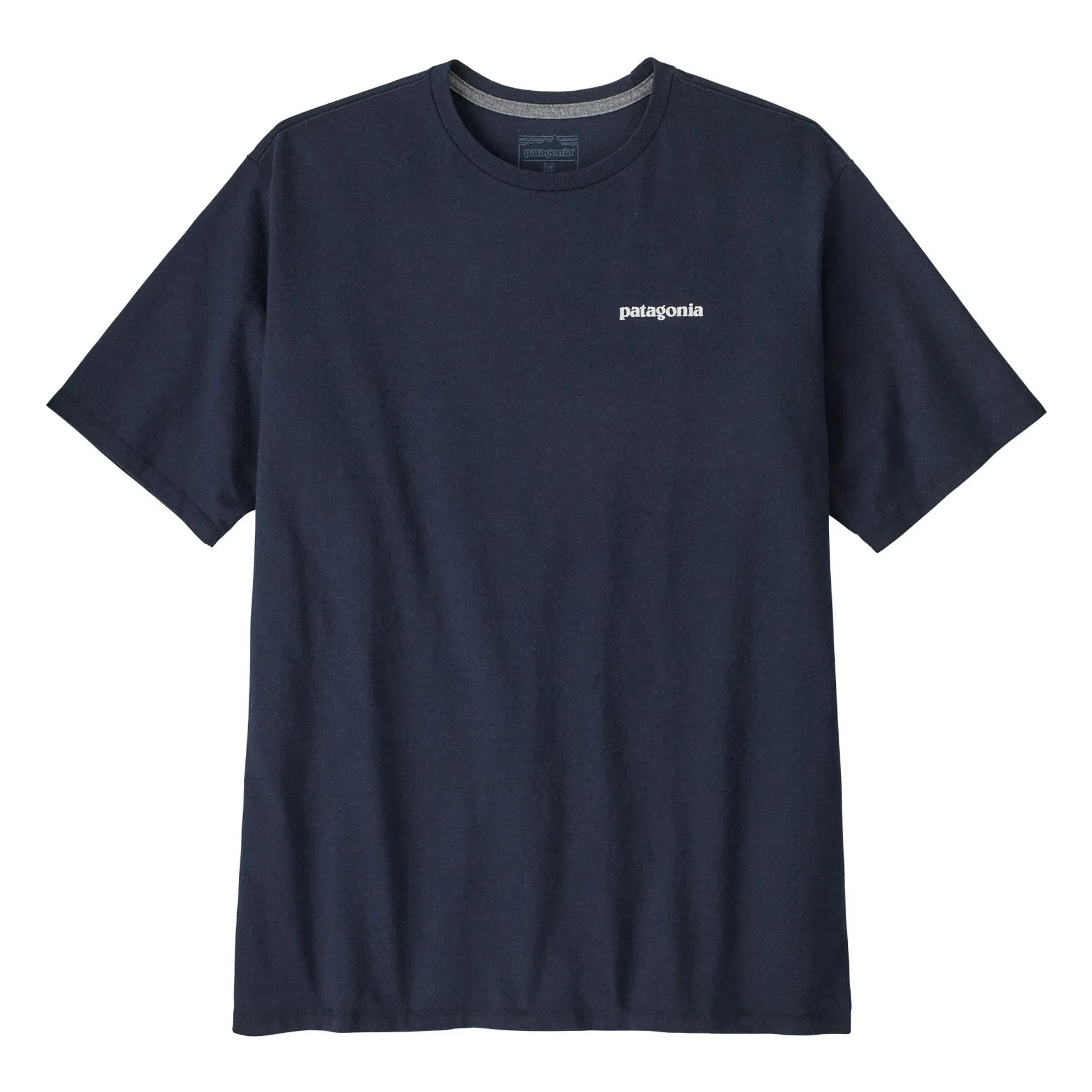 Patagonia - T-Shirt P-6 Logo Responsible Recycled Fibers | Blau