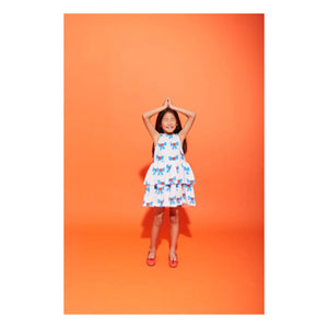 Wynken - Organic Cotton Knotted Dress | Ecru