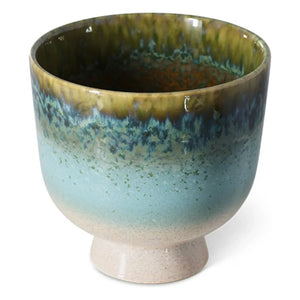 HKliving - Retro Blumentopf | Blau