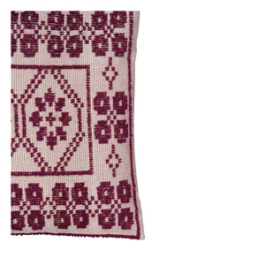 House of Capricorn - Inês nakışlı yastık | Bordo