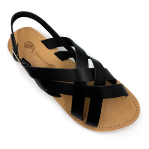 Théluto - Rome Sandal | Black