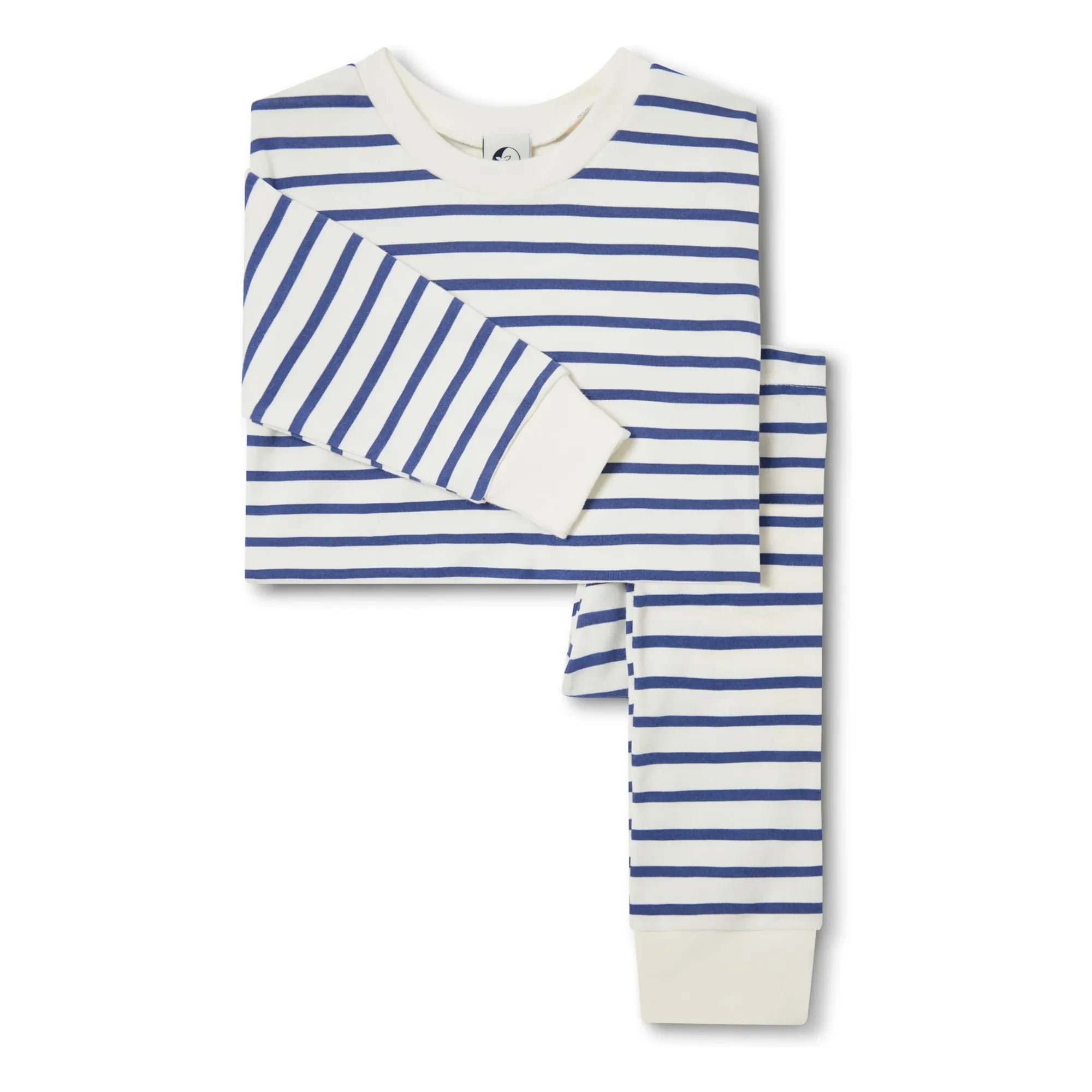 Sleepy Doe - Organic Cotton Striped Pajamas | Blue