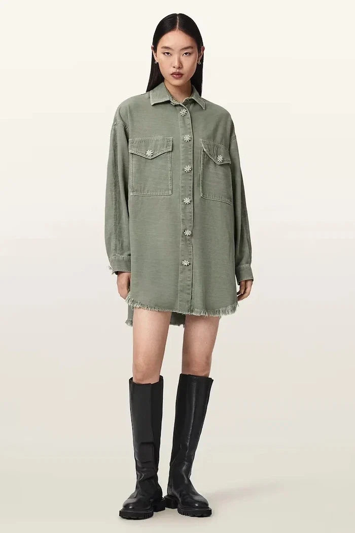 AllSaints лиосел gömlek elbise HETTIE
