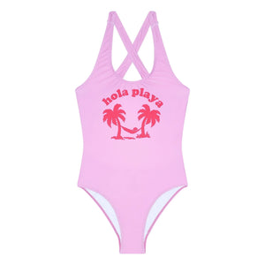 Hundred Pieces - Bay Backswimmer Badehose | Zuckerrosa