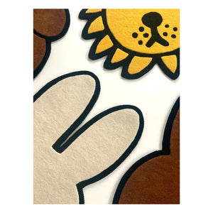 Maison Deux - Snuffie Miffy ayı halı | Kahverengi