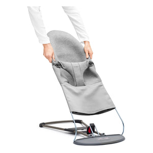 BabyBjörn - Bliss Baby Bouncer için 3D Jersey Kılıf | Açık gri