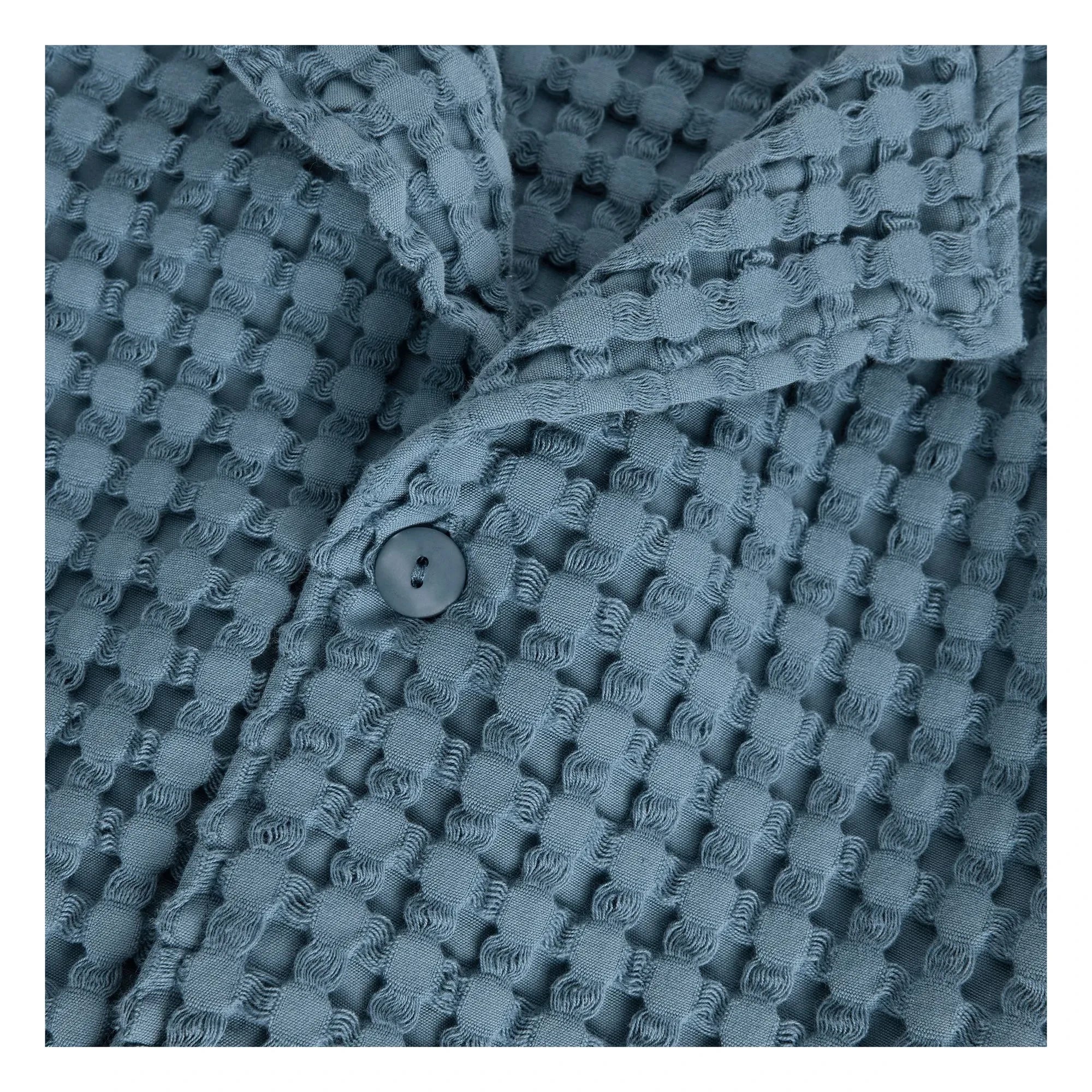 OAS – Coronet Cuba Waffelhemd | Blau