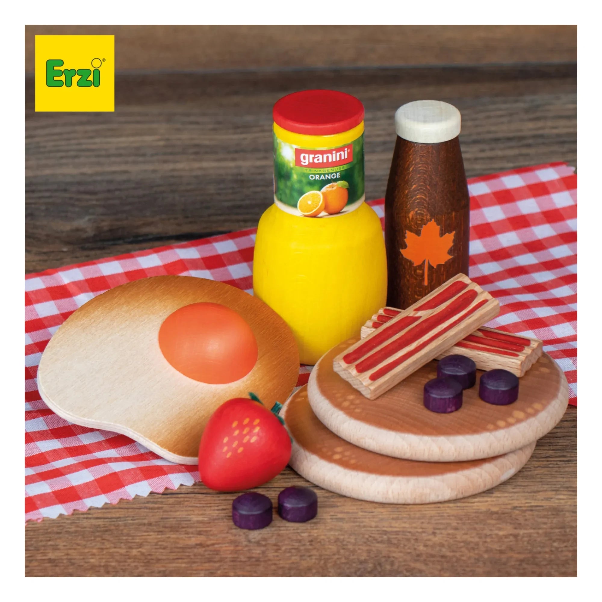 Erzi - Amerikanische Frühstücksbox - 13 Teile