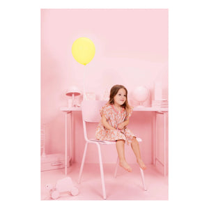 Bonton - Noisette Fleurie Büzgülü Elbise | Pembe