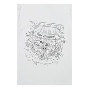 Edmmond Studios - T-Shirt L'Indiscret | Beyaz
