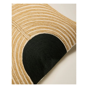 Maison Sarah Lavoine - Mirage embroidered pillow | Mustard