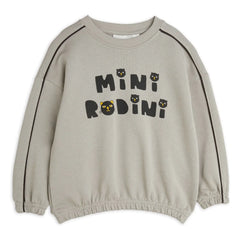 Mini Rodini - Organic Cotton Sweat Cat | Gri