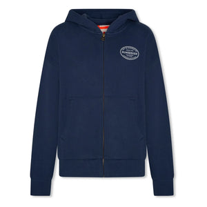 AO76 - Eldo Chill Sweatshirt mit recycelter Baumwolle und Reißverschluss | Marineblau