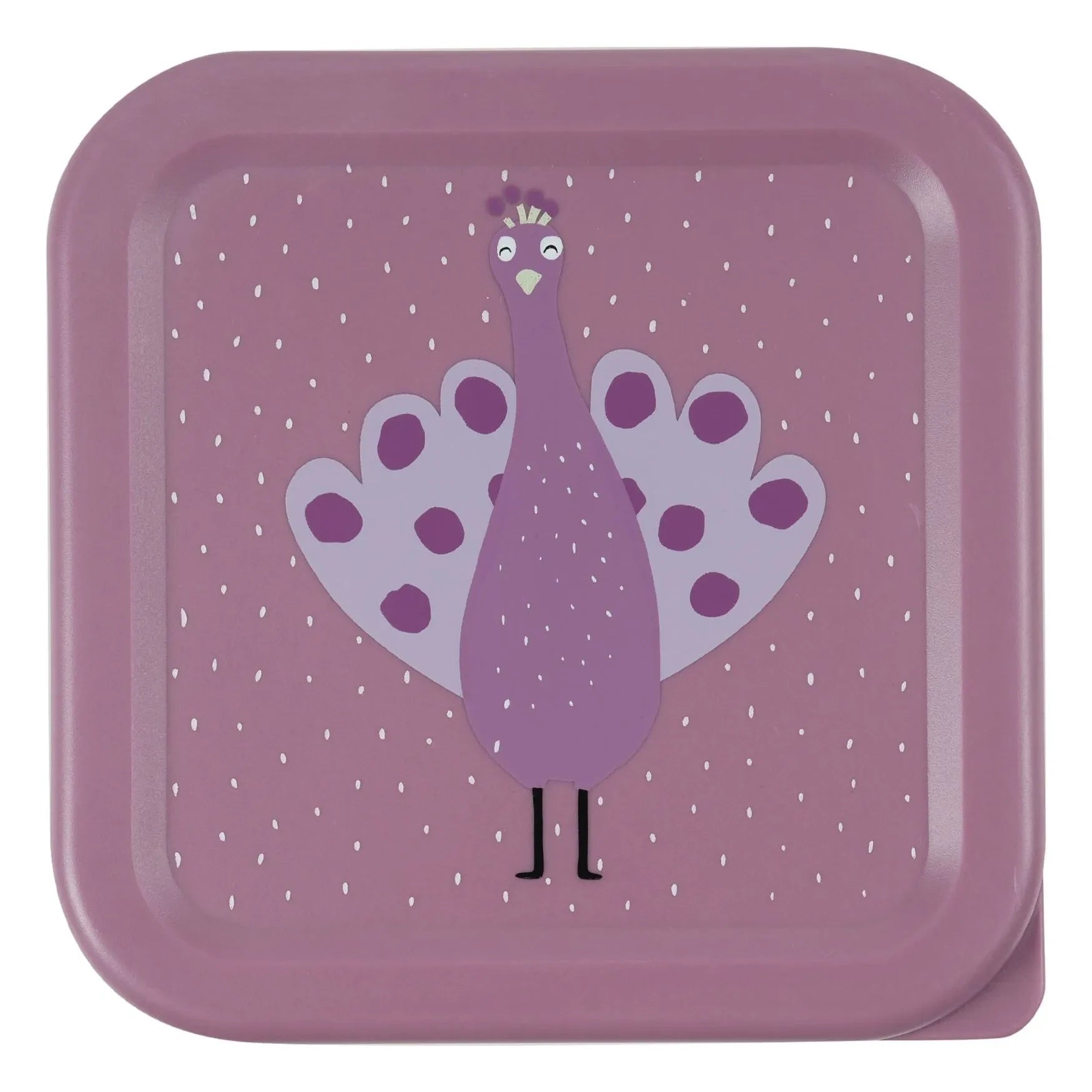 Trixie - Mrs. Peacock 3-Piece Snack Boxes | Purple