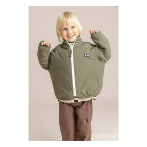 Flotte - Monceau Reversible Polar Jacket with Recycled Fibers | Khaki