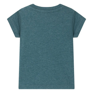 Bonpoint - Tom T-shirt Organik pamuk | Peacock blue