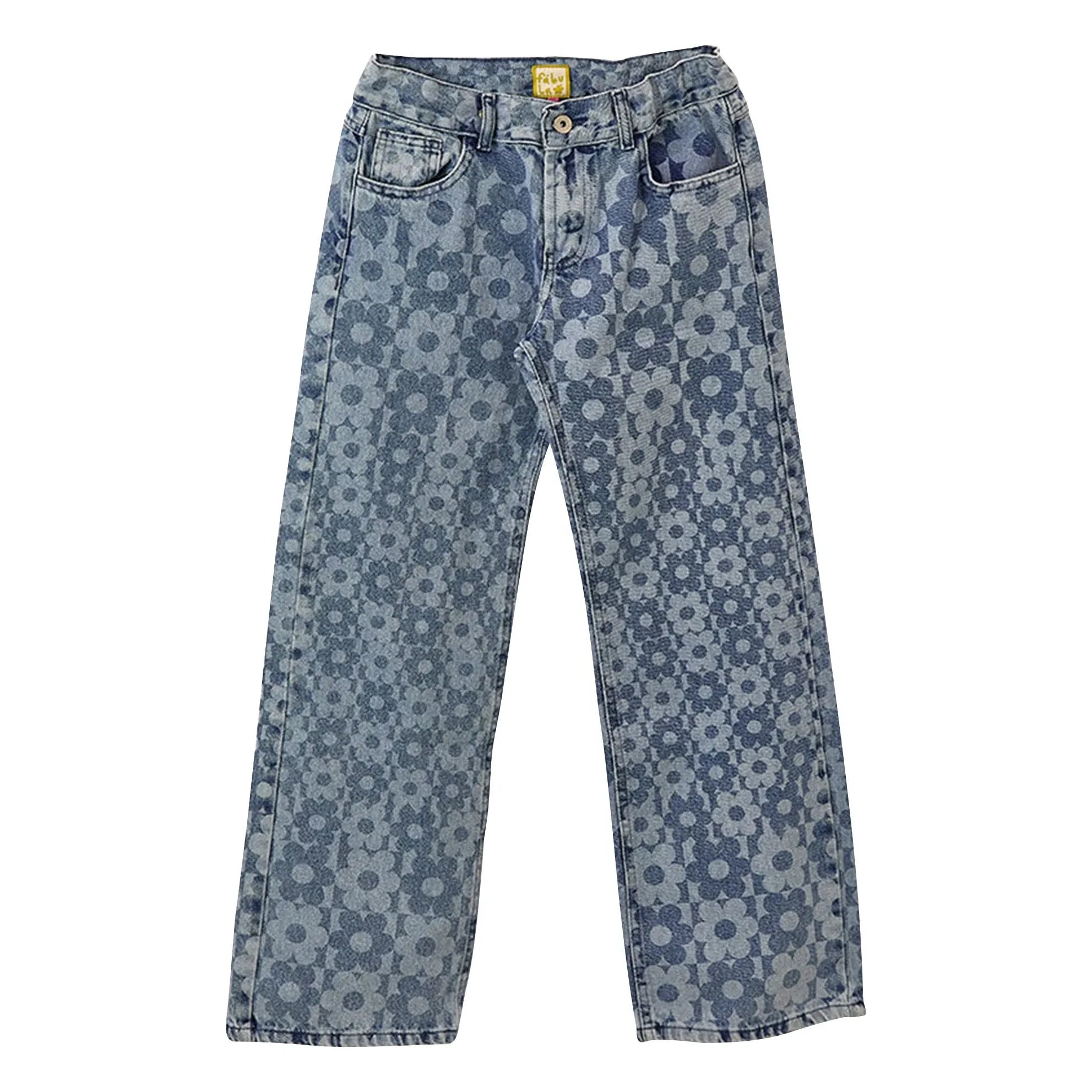 Fabula - Jean Fleurs | Light Blue