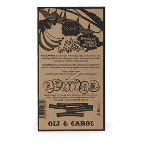Oli & Carol - Ana Diş Kaşıyıcı Muz | Sarı