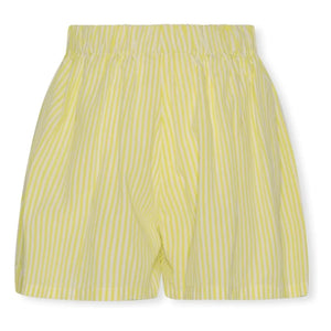 AO76 - Simba Gestreifte Shorts | Gelb