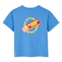 American Vintage - Fizvalley Chewing Gum T-Shirt | Blue