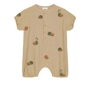 Studio Bohème - Bebecito Kombishort Wassermelone Bio-Baumwolle | Salbei