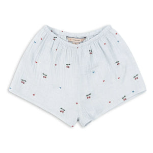 Konges Sløjd - Pale blue Organik Pamuk Şort | Coconut Cherry
