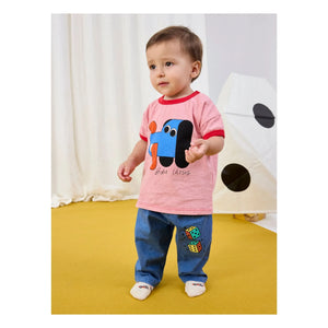 Bobo Choses - Socken-Set mit 2 Paar Autos aus Bio-Baumwolle | Beige