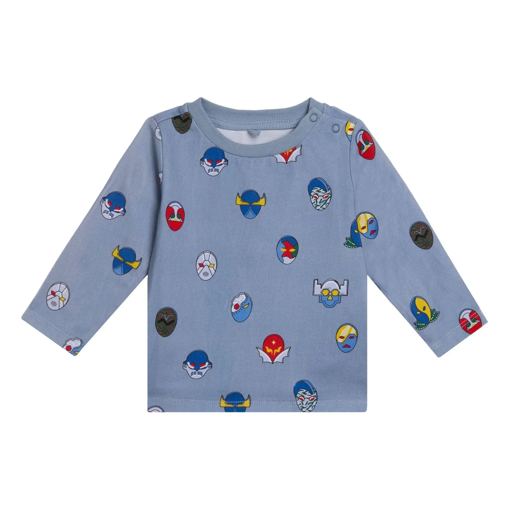 Stella McCartney Kids - Süper Kahraman Tişört | Mavi