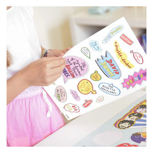 Poppik - 100% English Sticker Poster