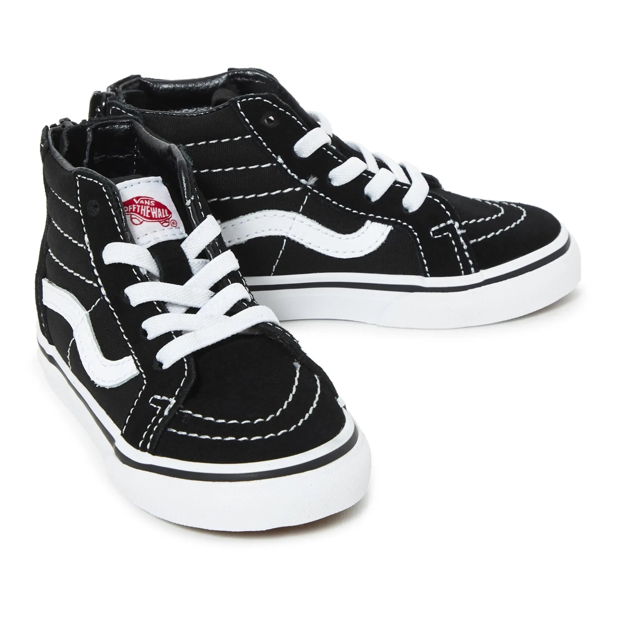 Vans - SK8-Mid Süet Fermuarlı Sneakerlar | Siyah