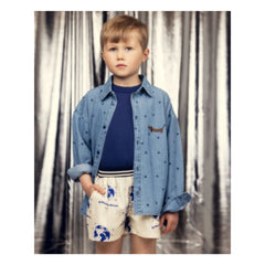 Mini Rodini - Short Society Tencel | Ekru