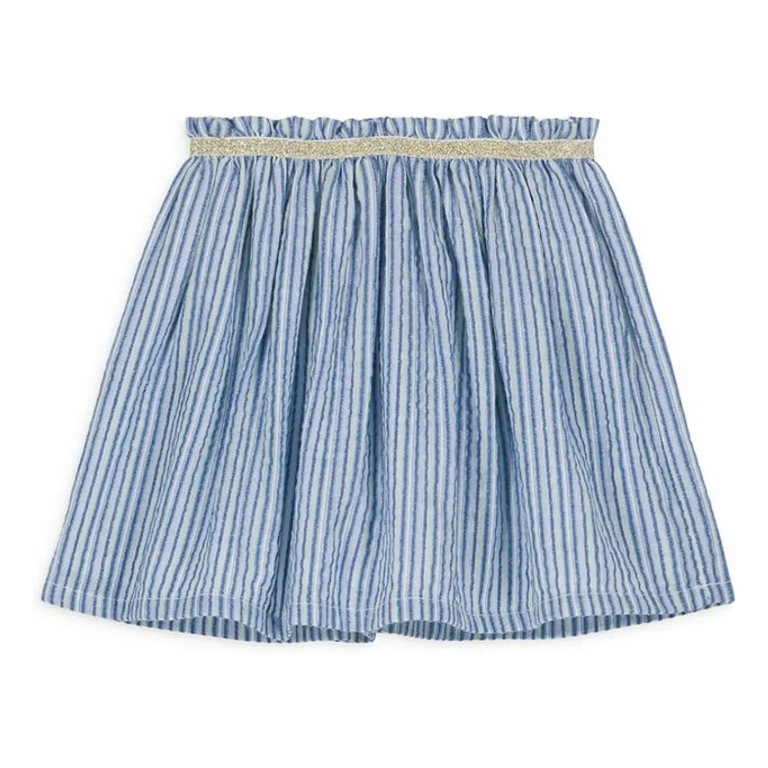Louise Misha - Cephee Organic Cotton Skirt | Blue
