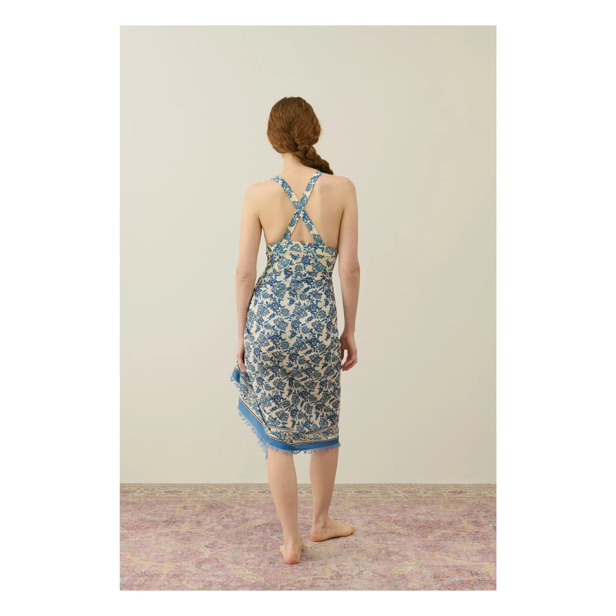 Louise Misha - Playa Shawl - Women's Collection | Blue