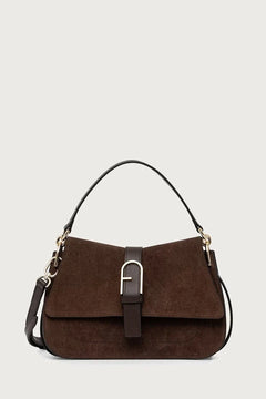 Furla süet kadın çapraz çanta