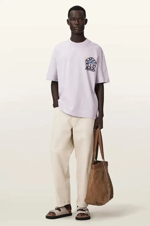 AllSaints keten eklemeli basic erkek tişört AFFIX