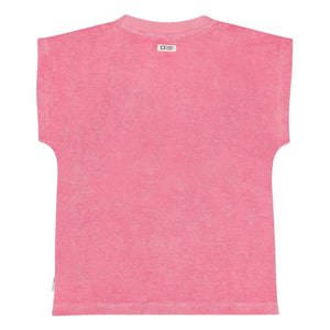 Tumble N'Dry - Anapolis organik pamuklu havlu T-shirt | Pembe