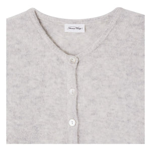 American Vintage – Vitow Alpaka- und Wollweste | Hellgrau
