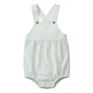 Lililotte - Hector Striped Organic Cotton jumpsuit | Mint Green