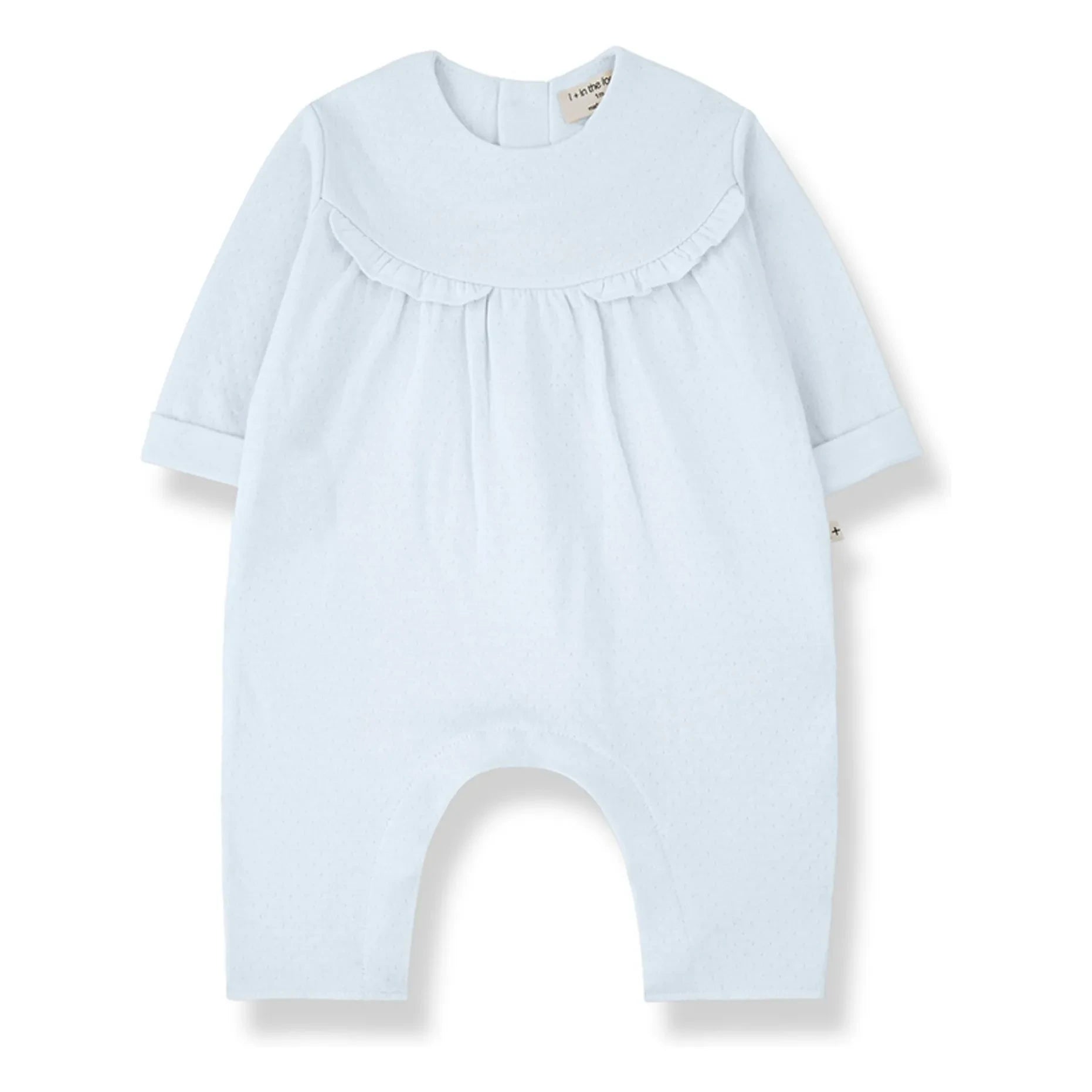 1+ in the family - Pointelle Margot tulum | Soluk mavi