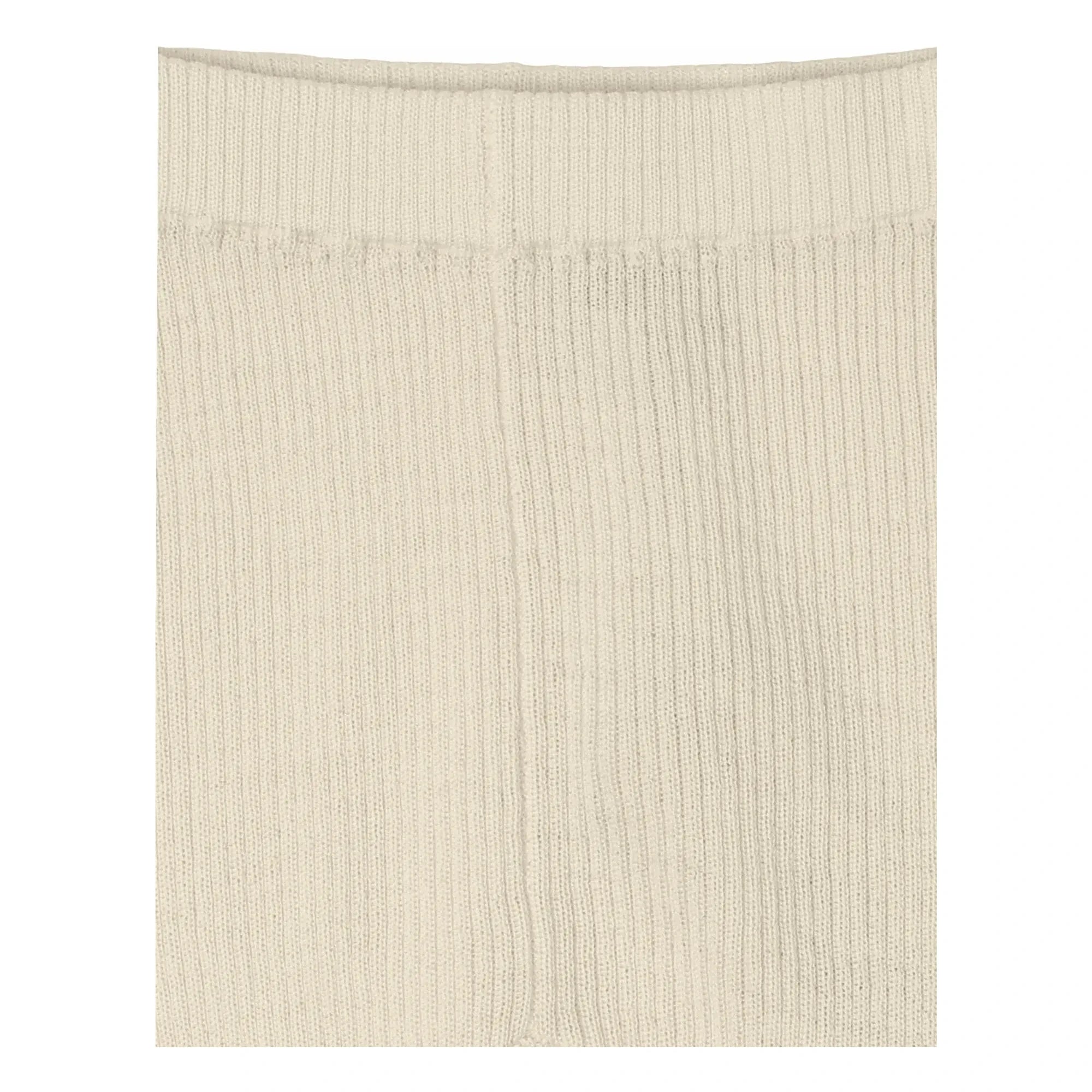 FUB - Gerade Merinowoll-Leggings | Ecru