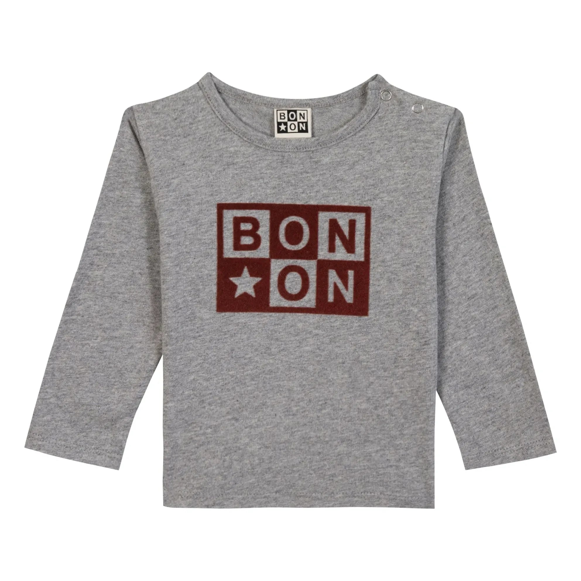 Bonton - Cab Logo T-Shirt | Heather Grey