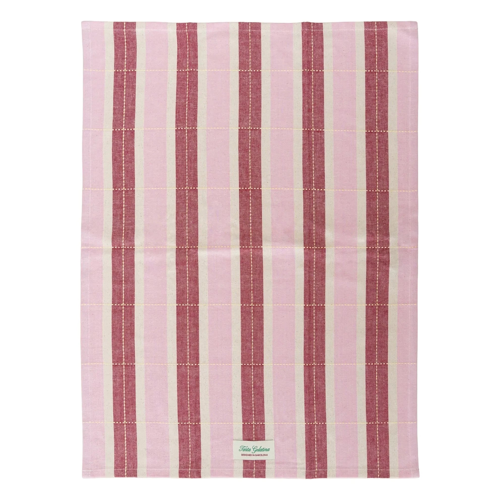 Tarta Gelatina - Organic cotton kitchen towels - Set of 2 | Pink